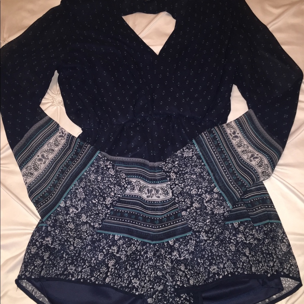 Bell Sleeve Romper